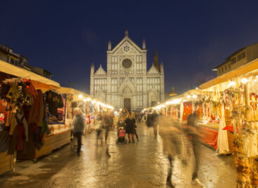 christmas market in florence